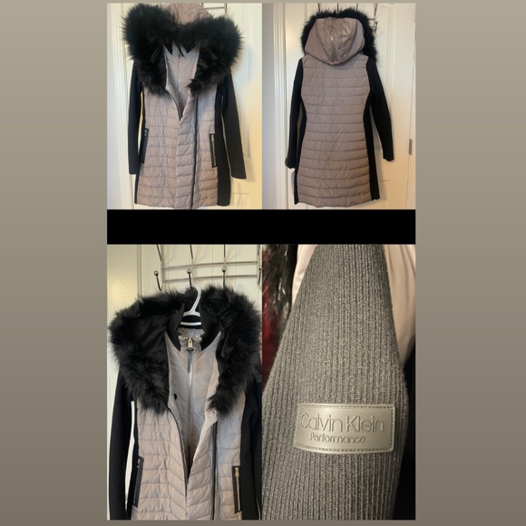 Performance Faux Fur-Trim Quilted Parka - Picture 9 of 13